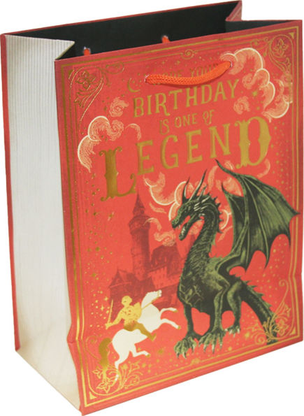 Dragon Book Gift Bag, Medium