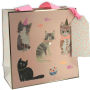 SM Pink Party Cats Gift Bag