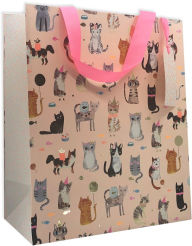 Title: LRG Pink Party Cats Gift Bag