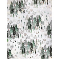 Title: Winter Woodland Flat Wrap