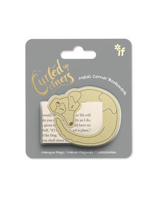 Curled Up Corners Drowsy Dog Bookmark
