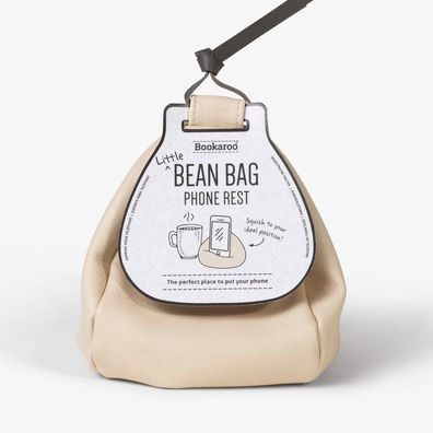 Bookaroo Little Bean Bag Phone Rest Cream