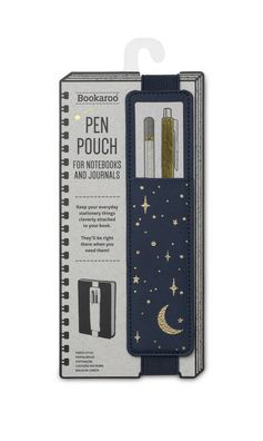 Moon and Stars Bookaroo Pen Pouch