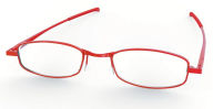 Title: Compact Lenses Flat-Folding Reading Glasses Chilli/Red 2.0