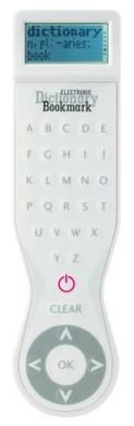 Electronic Dictionary Bookmark - (USA) White