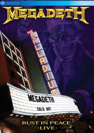 Title: Megadeth: Rust In Peace - Live, Author: 