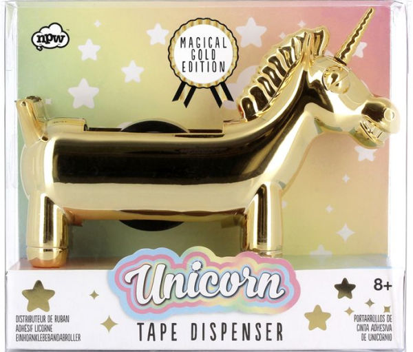Unicorn Tape Dispenser- Gold Edition