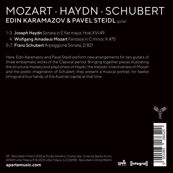 Mozart, Haydn, Schubert