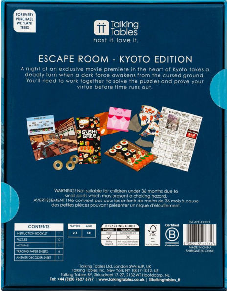 Host Your Own Escape Room Kyoto Edition