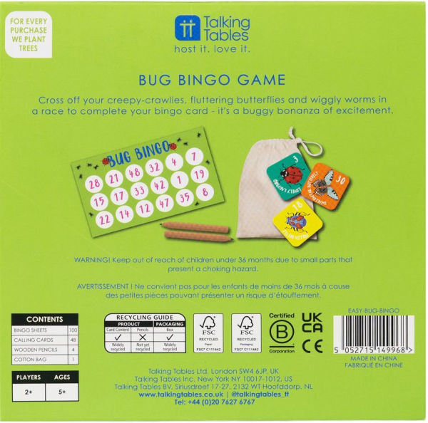 Bug Bingo by Monty Stambler and Ann Stambler