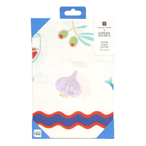 Bon Appetit Paper Table Cover