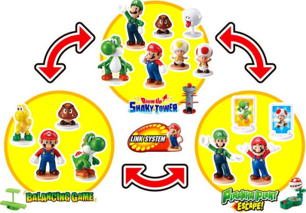 Pop Up Super Mario Family and Preschool Kids Board Game, 2-4 Players,  Suitable for Boys & Girls Ages 4+