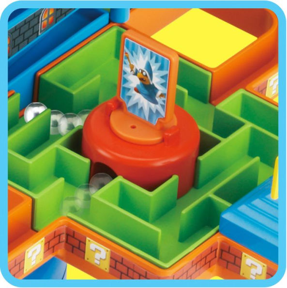 Super Mario Maze Game DX, Tabletop Skill and Action Game with Collectible Super Mario Action Figures