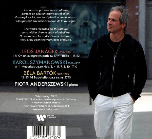 Bartók, Janácek, Szymanowski