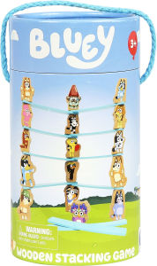 Title: Bluey Wooden Stacking Game