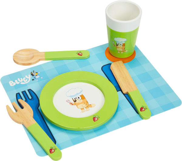 BLUEY WOODEN DINE WITH BLUEY