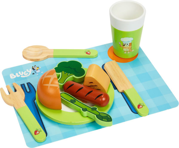 BLUEY WOODEN DINE WITH BLUEY