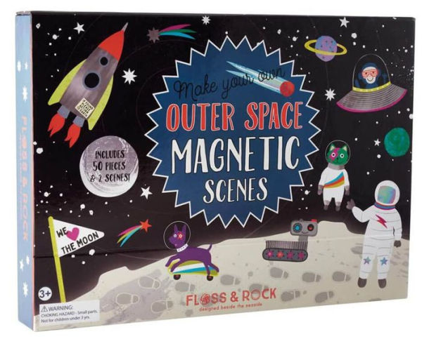 Space Magnetic Play Scene