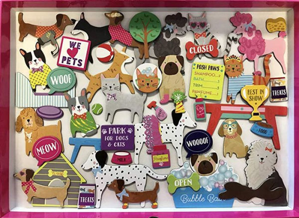 Pets Magnetic Play Scene