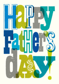 Father's Day Greeting Card Father's Day Typography
