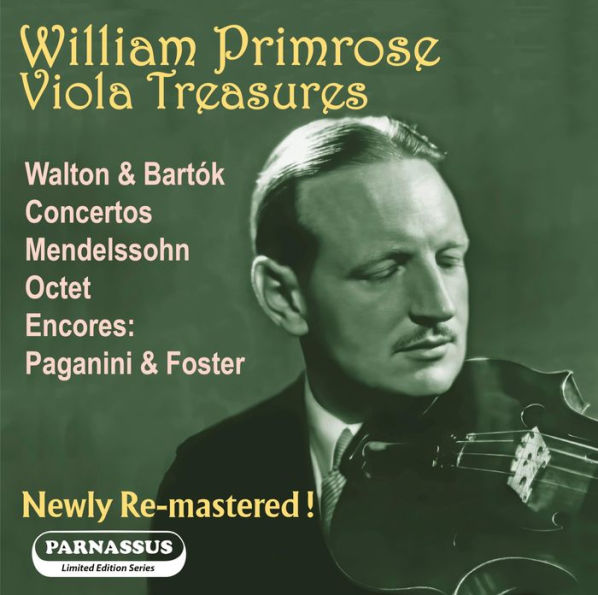 William Primrose: Viola Treasures