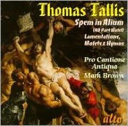 Title: Tallis: Spem in Alium; Lamentations; Motets & Hymns, Artist: Mark Brown