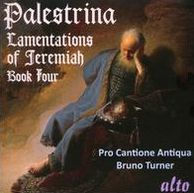 Palestrina: Lamentations of Jermiah, Book 4