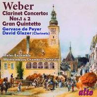 Weber: Clarinet Concertos Nos. 1 & 2; Gran Quintetto