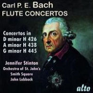 Title: Carl P.E. Bach: Flute Concertos, Artist: John Lubbock