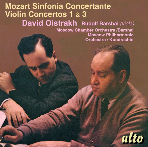 Mozart: Sinfonia Concertante; Violin Concertos 1 & 3