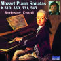 Mozart: Piano Sonatas, K.310, 330, 331, 545