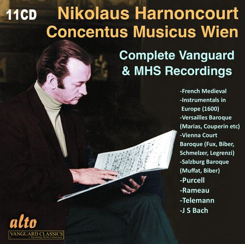 Nikolaus Harnoncourt , Concentus Musicus Wien: Complete Vanguard & MHS Recordings