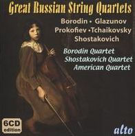 Great Russian String Quartets: Borodin, Glazunov, Prokofiev, Tchaikovsky, Shostakovich