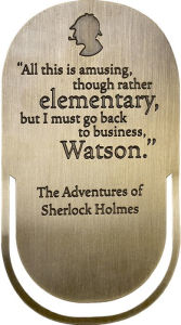 Title: Bookmark Metal - Pulteney Press (Sherlock Holmes)