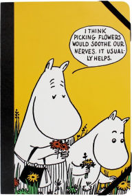 Title: A5 Notebook (Softcover) - Moomin - Picking Flowers