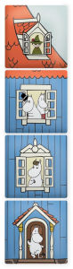 Title: Coasters Set of 4 Ceramic Boxed - Moomin (House)