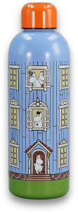 Title: Water Bottle Metal (500ml) - Moomin (House)