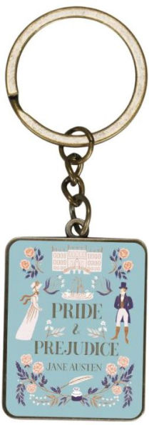 Keyring Metal - Pulteney Press (Pride & Prejudice)