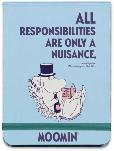 Pocket To Do Notebook - Moomin (Moomimpapa)