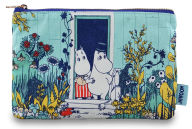 Travel Pouch Cotton (16cm x 24cm) - Moomin (Riviera)