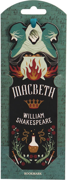 Macbeth Shakespeare Bookmark Shaped - Paper