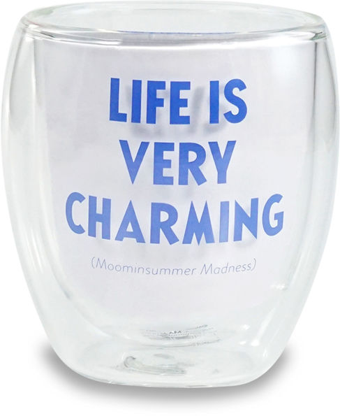 Moomin Double Walled Glass Mug (Winter)