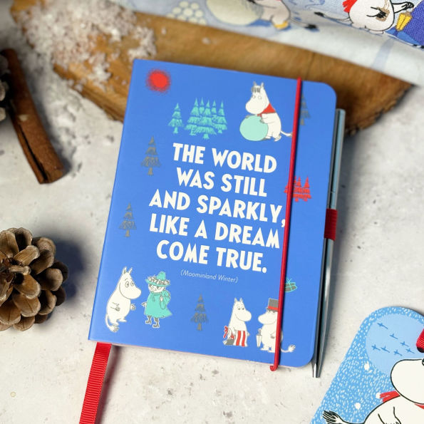 Moomin A6 Notebook & Pen (Winter)