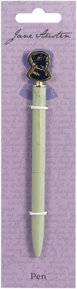 Jane Austen Pen With Shaped Top