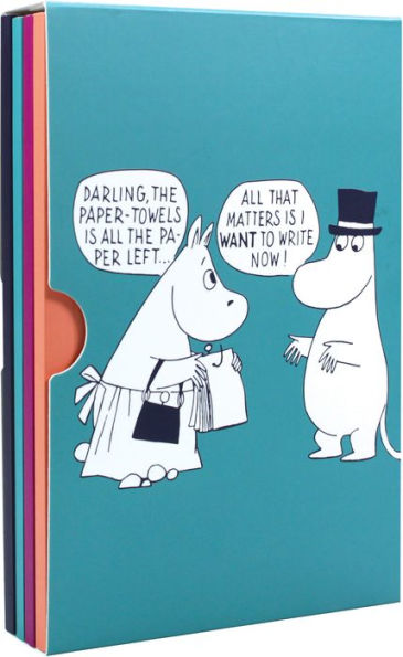 A6 Notebook Set 4 - Moomin (I Want To Write Now!)