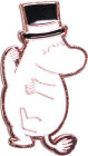 Pin Badge Enamel - Moomin (Moomin Papa)