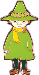 Title: Pin Badge Enamel - Moomin (Snufkin)