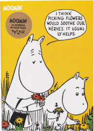 Title: A6 Notebook - Moomin - Yellow Picking Flowers