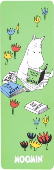 Bookmark Paper - Moomin Gardening - Picnic Reading