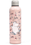Alternative view 1 of Water Bottle Metal (500ml) - Moomin (Pink)
